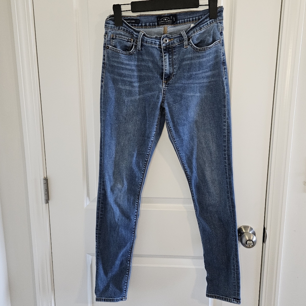 Lucky Brand Brooke Skinny jean, medium wash denim, women's 6 / 28